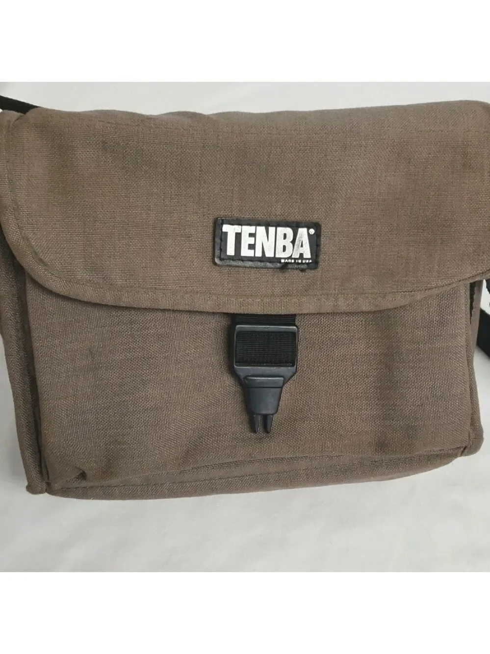 TENBA 1 Camera Bag 7h x 9w x 4d Tan Canvas USA made